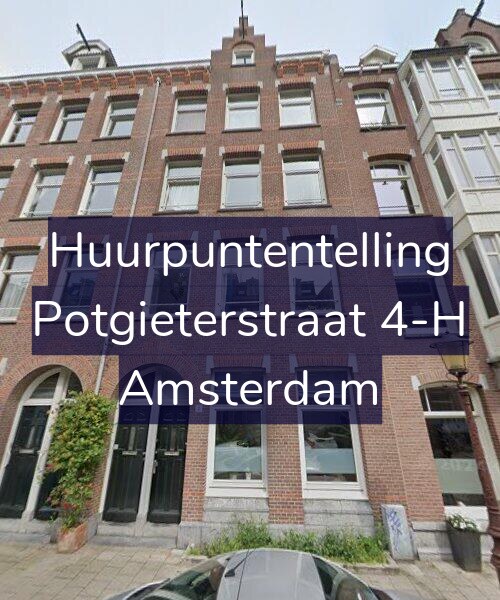 Foto gevel Huurpuntentelling voor Potgieterstraat 4-H, Amsterdam