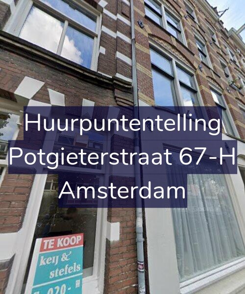 Foto gevel Huurpuntentelling voor Potgieterstraat 67-H, Amsterdam