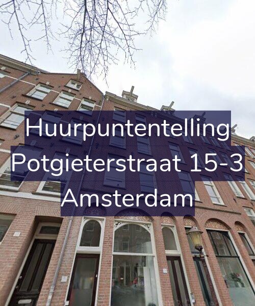 Foto gevel Huurpuntentelling voor Potgieterstraat 15-3, Amsterdam