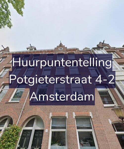 Foto gevel Huurpuntentelling voor Potgieterstraat 4-2, Amsterdam