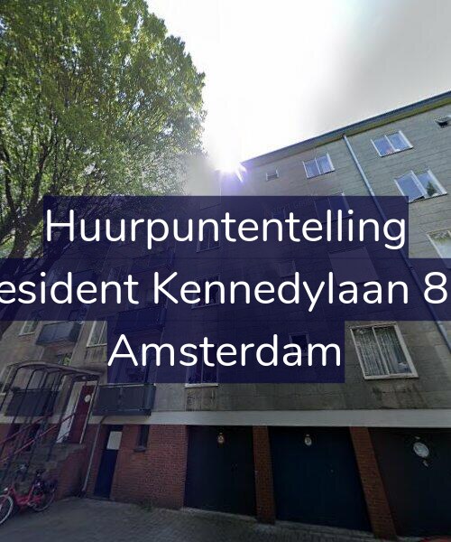 Foto gevel Huurpuntentelling voor President Kennedylaan 893, Amsterdam