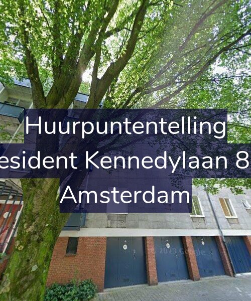 Foto gevel Huurpuntentelling voor President Kennedylaan 839, Amsterdam