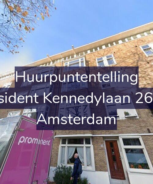 Foto gevel Huurpuntentelling voor President Kennedylaan 264-B, Amsterdam