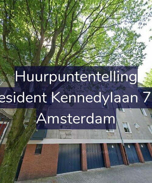 Foto gevel Huurpuntentelling voor President Kennedylaan 793, Amsterdam