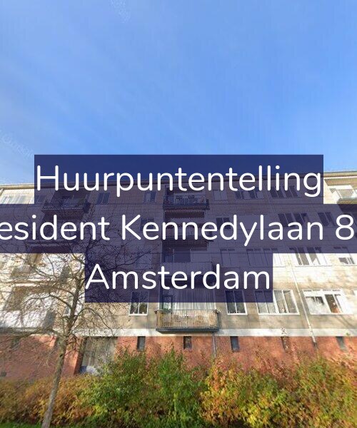 Foto gevel Huurpuntentelling voor President Kennedylaan 891, Amsterdam