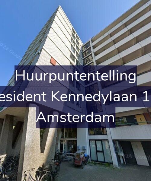 Foto gevel Huurpuntentelling voor President Kennedylaan 119, Amsterdam