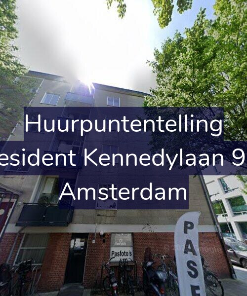 Foto gevel Huurpuntentelling voor President Kennedylaan 913, Amsterdam