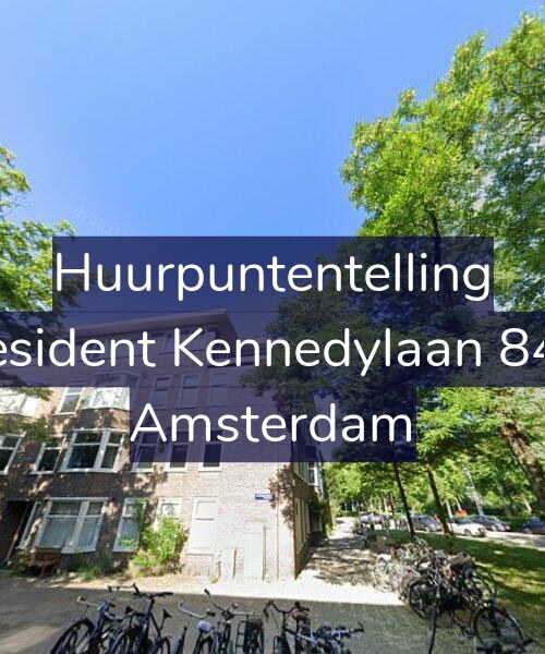 Foto gevel Huurpuntentelling voor President Kennedylaan 84-2, Amsterdam
