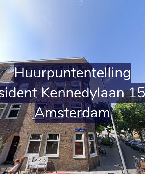 Foto gevel Huurpuntentelling voor President Kennedylaan 150-2, Amsterdam