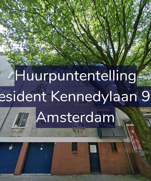 Foto gevel Huurpuntentelling voor President Kennedylaan 911, Amsterdam