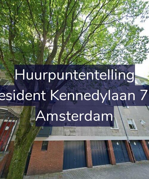 Foto gevel Huurpuntentelling voor President Kennedylaan 797, Amsterdam