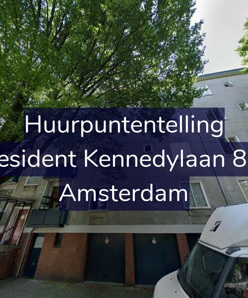 Foto gevel Huurpuntentelling voor President Kennedylaan 813, Amsterdam