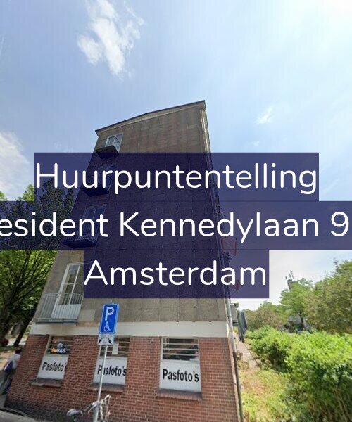 Foto gevel Huurpuntentelling voor President Kennedylaan 917, Amsterdam