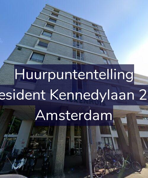 Foto gevel Huurpuntentelling voor President Kennedylaan 201, Amsterdam