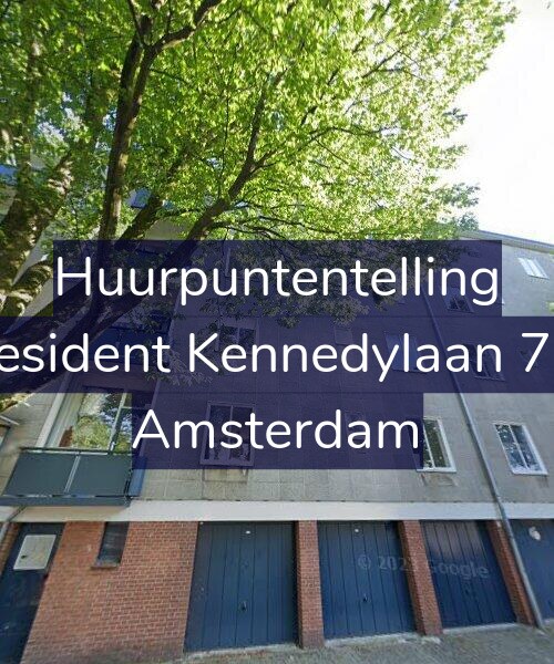 Foto gevel Huurpuntentelling voor President Kennedylaan 751, Amsterdam