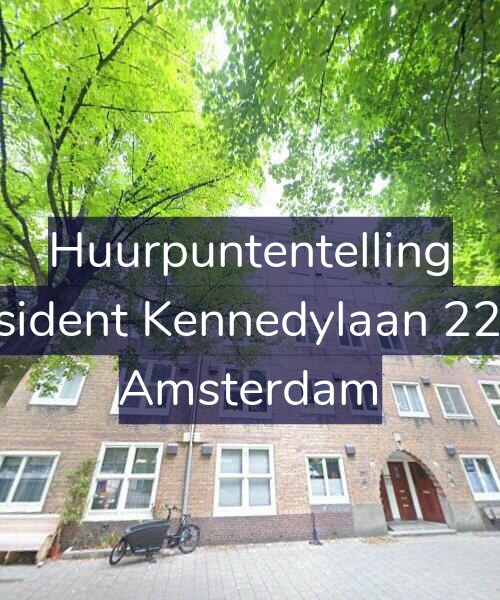 Foto gevel Huurpuntentelling voor President Kennedylaan 228-2, Amsterdam