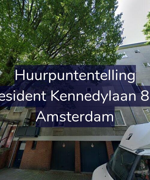 Foto gevel Huurpuntentelling voor President Kennedylaan 815, Amsterdam
