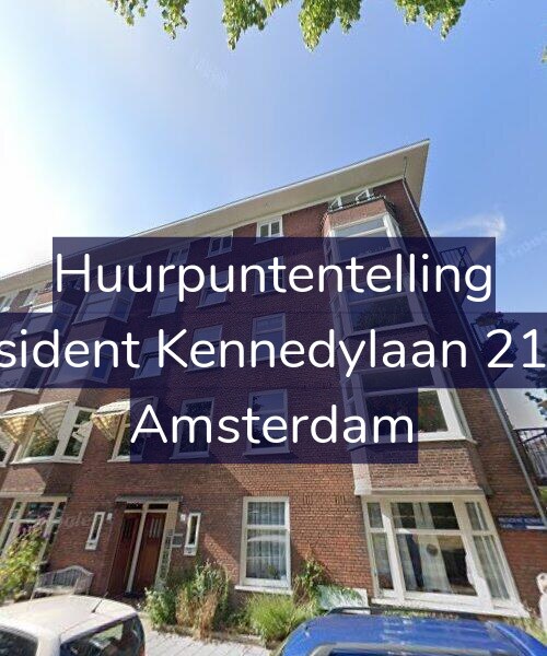 Foto gevel Huurpuntentelling voor President Kennedylaan 210-2, Amsterdam