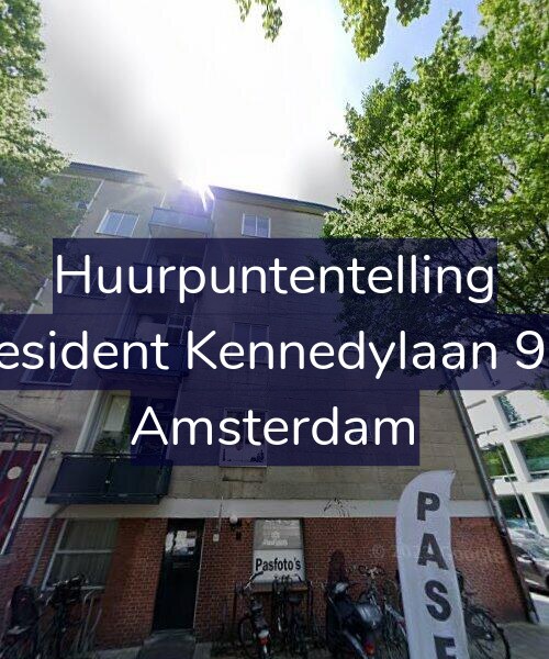 Foto gevel Huurpuntentelling voor President Kennedylaan 915, Amsterdam
