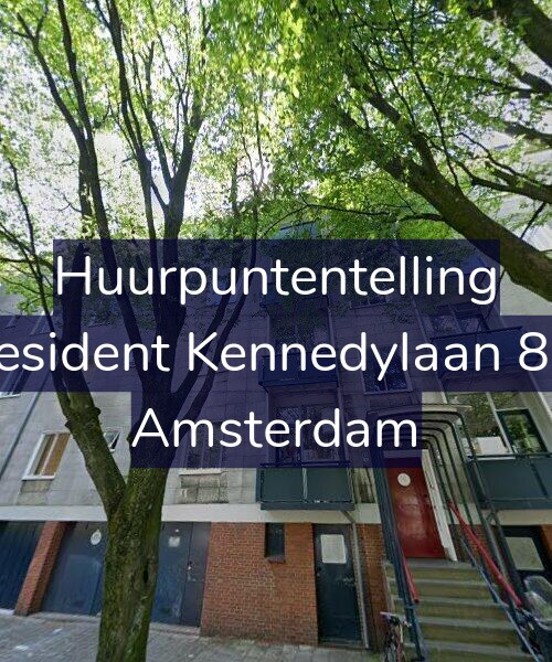 Foto gevel Huurpuntentelling voor President Kennedylaan 849, Amsterdam