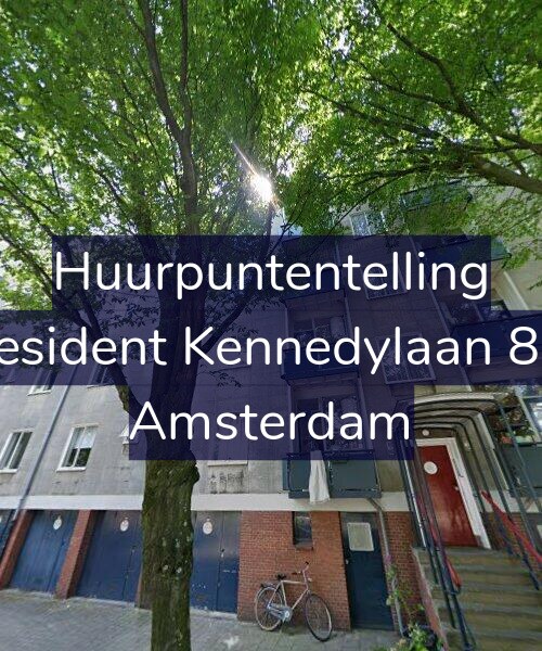 Foto gevel Huurpuntentelling voor President Kennedylaan 809, Amsterdam