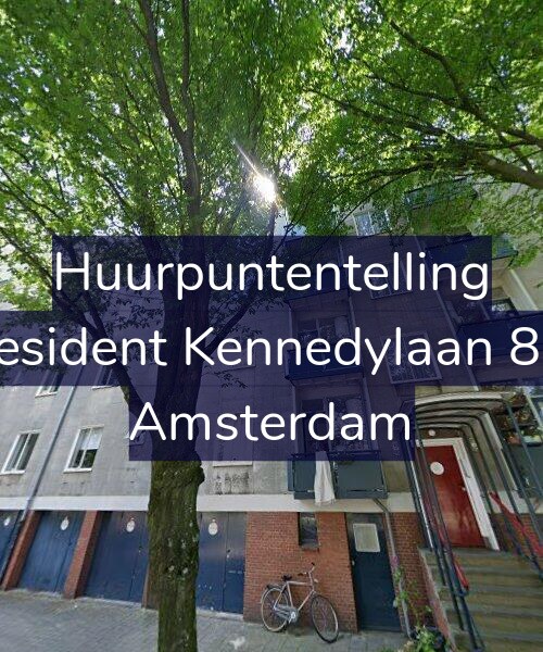 Foto gevel Huurpuntentelling voor President Kennedylaan 807, Amsterdam