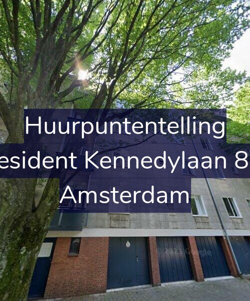Foto gevel Huurpuntentelling voor President Kennedylaan 875, Amsterdam