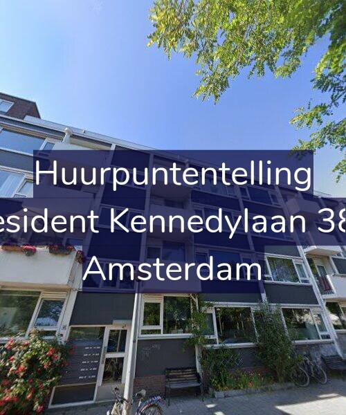 Foto gevel Huurpuntentelling voor President Kennedylaan 38-3, Amsterdam