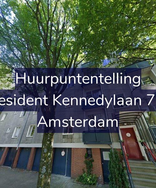 Foto gevel Huurpuntentelling voor President Kennedylaan 729, Amsterdam
