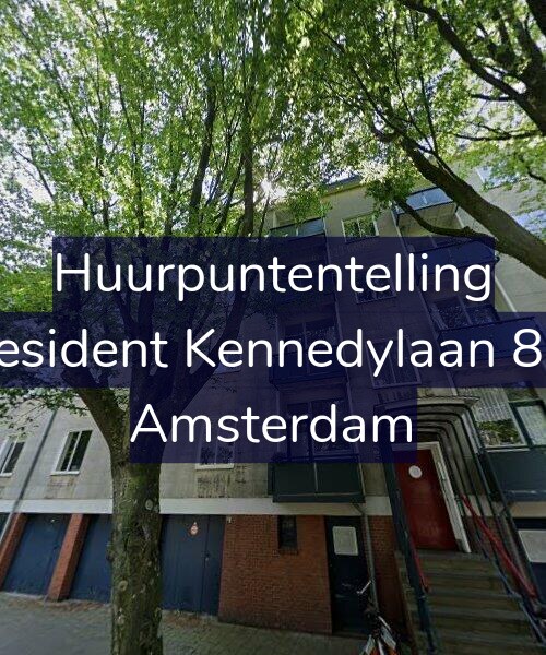 Foto gevel Huurpuntentelling voor President Kennedylaan 889, Amsterdam