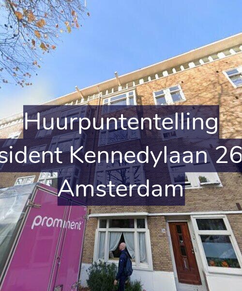 Foto gevel Huurpuntentelling voor President Kennedylaan 264-F, Amsterdam