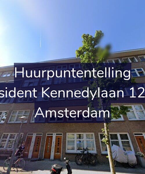 Foto gevel Huurpuntentelling voor President Kennedylaan 120-3, Amsterdam
