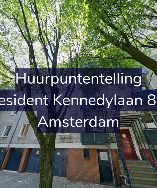 Foto gevel Huurpuntentelling voor President Kennedylaan 845, Amsterdam