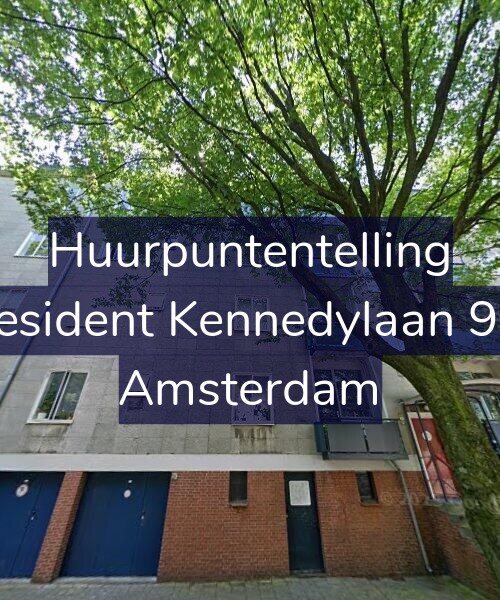 Foto gevel Huurpuntentelling voor President Kennedylaan 905, Amsterdam