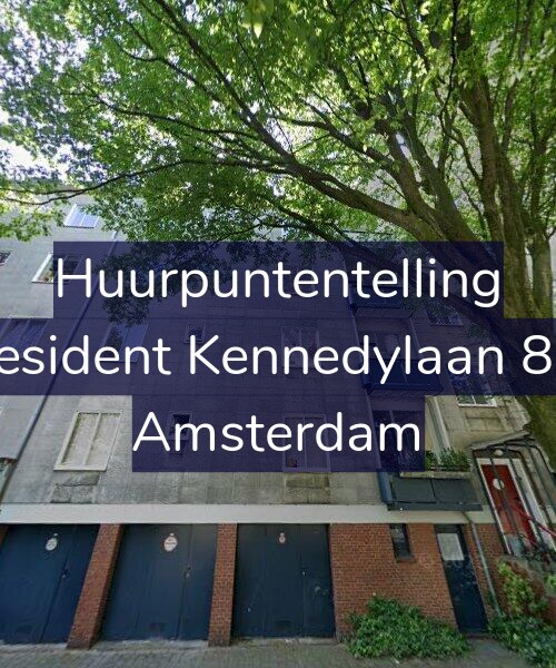 Foto gevel Huurpuntentelling voor President Kennedylaan 829, Amsterdam