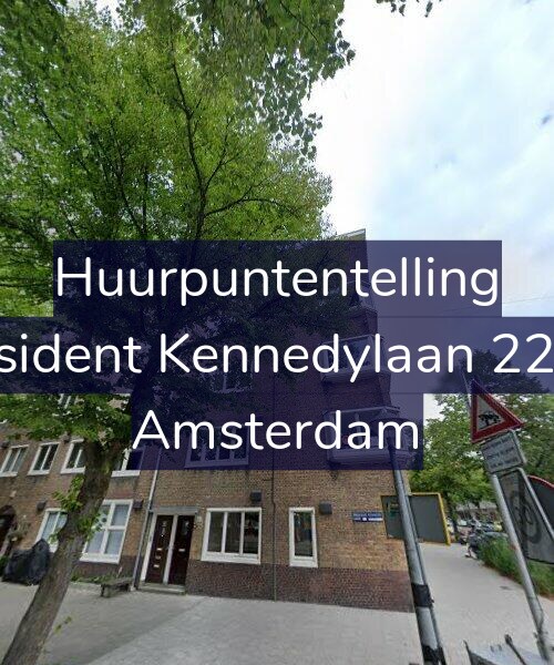 Foto gevel Huurpuntentelling voor President Kennedylaan 220-3, Amsterdam