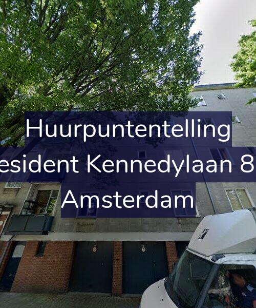 Foto gevel Huurpuntentelling voor President Kennedylaan 819, Amsterdam