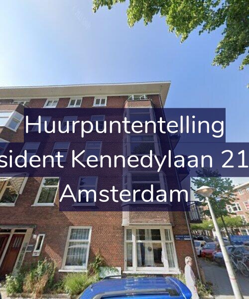 Foto gevel Huurpuntentelling voor President Kennedylaan 210-4, Amsterdam