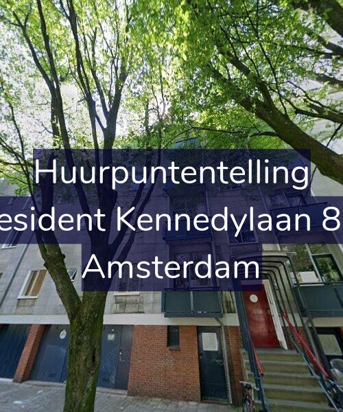 Foto gevel Huurpuntentelling voor President Kennedylaan 847, Amsterdam
