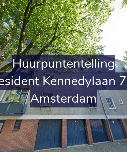 Foto gevel Huurpuntentelling voor President Kennedylaan 753, Amsterdam