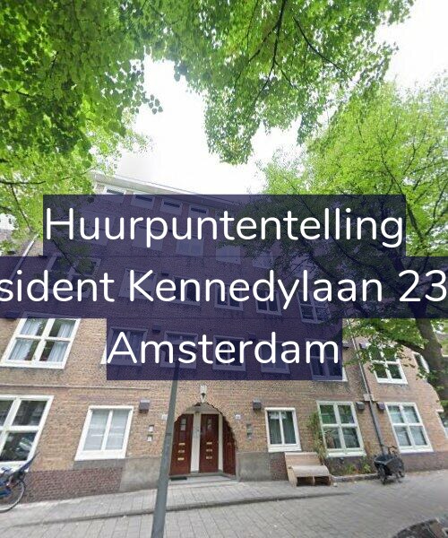 Foto gevel Huurpuntentelling voor President Kennedylaan 230-2, Amsterdam