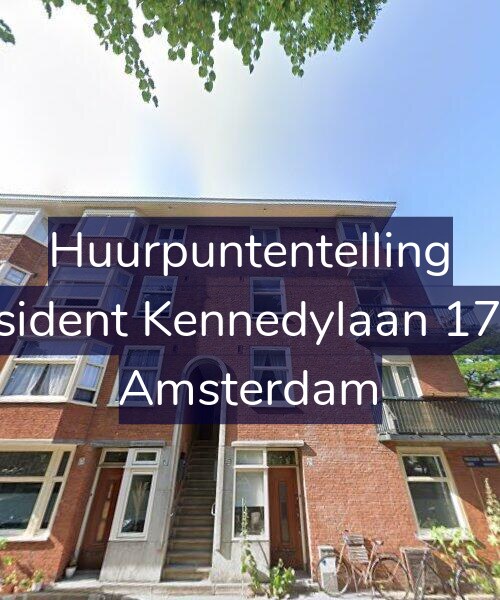 Foto gevel Huurpuntentelling voor President Kennedylaan 172-1, Amsterdam