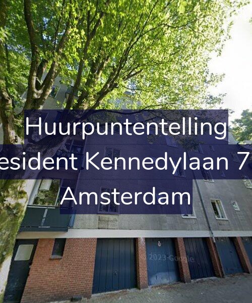 Foto gevel Huurpuntentelling voor President Kennedylaan 711, Amsterdam