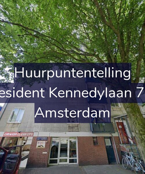 Foto gevel Huurpuntentelling voor President Kennedylaan 791, Amsterdam