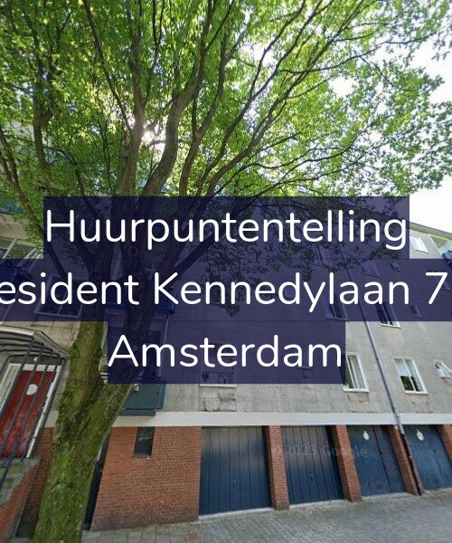 Foto gevel Huurpuntentelling voor President Kennedylaan 799, Amsterdam