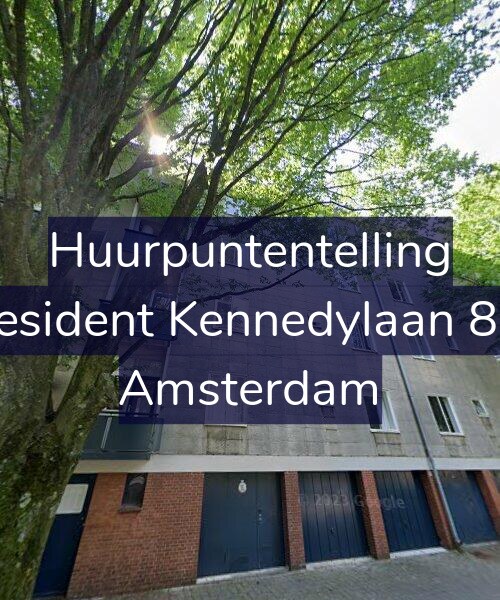 Foto gevel Huurpuntentelling voor President Kennedylaan 877, Amsterdam