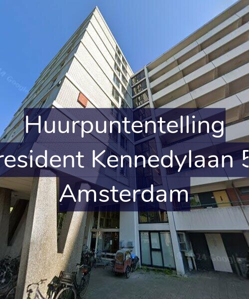 Foto gevel Huurpuntentelling voor President Kennedylaan 51, Amsterdam