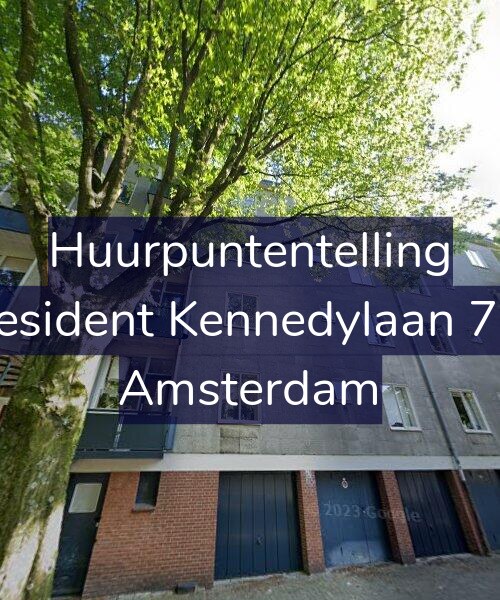 Foto gevel Huurpuntentelling voor President Kennedylaan 715, Amsterdam