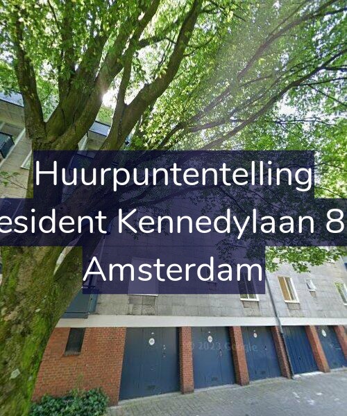 Foto gevel Huurpuntentelling voor President Kennedylaan 833, Amsterdam