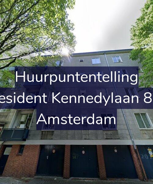 Foto gevel Huurpuntentelling voor President Kennedylaan 859, Amsterdam